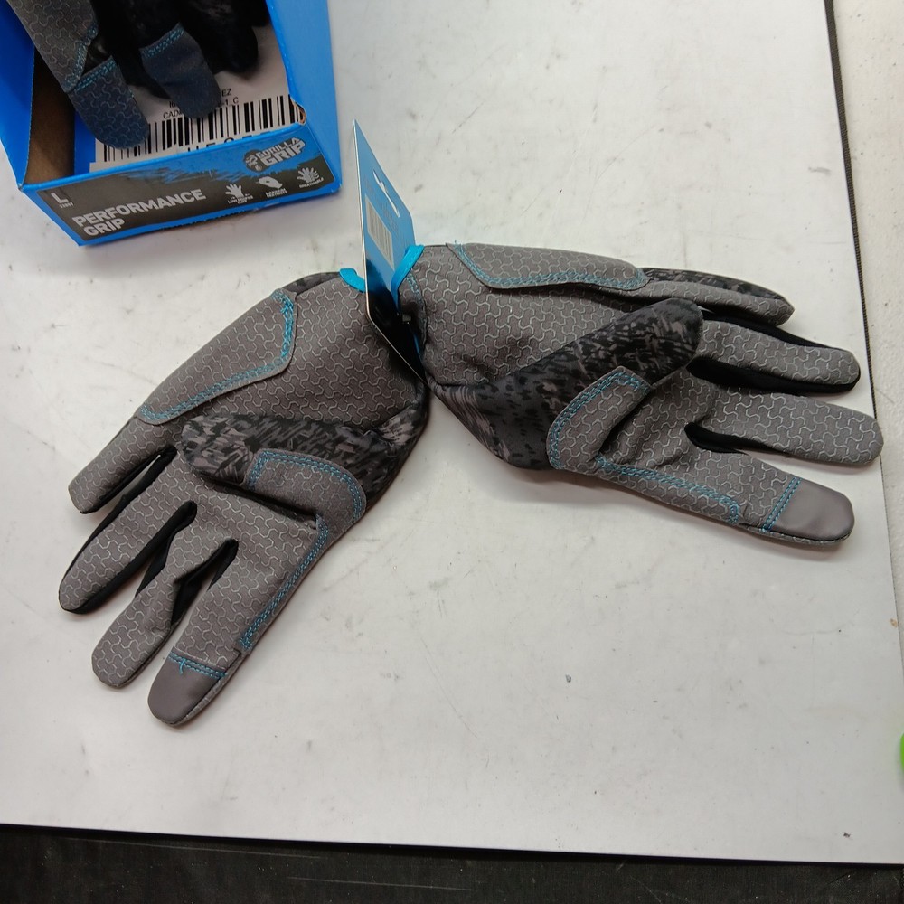 Gorilla Grip Work Gloves 22857 - 1 PAIR - SIZE LARGE