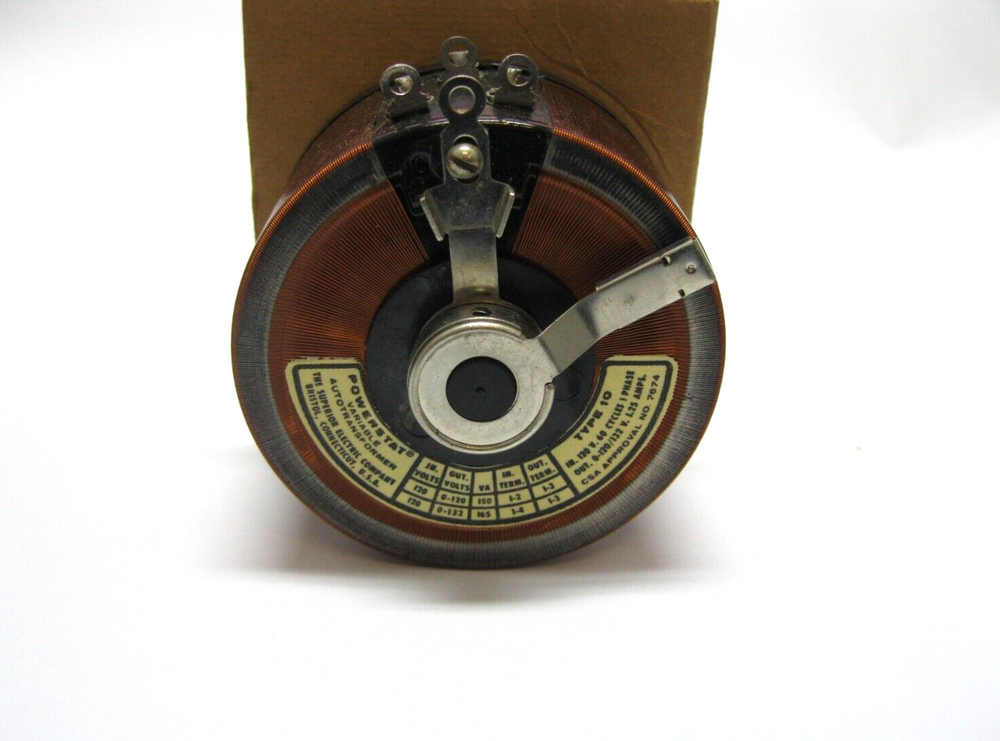 NOS Superior Powerstat Variable Transformer Type 10