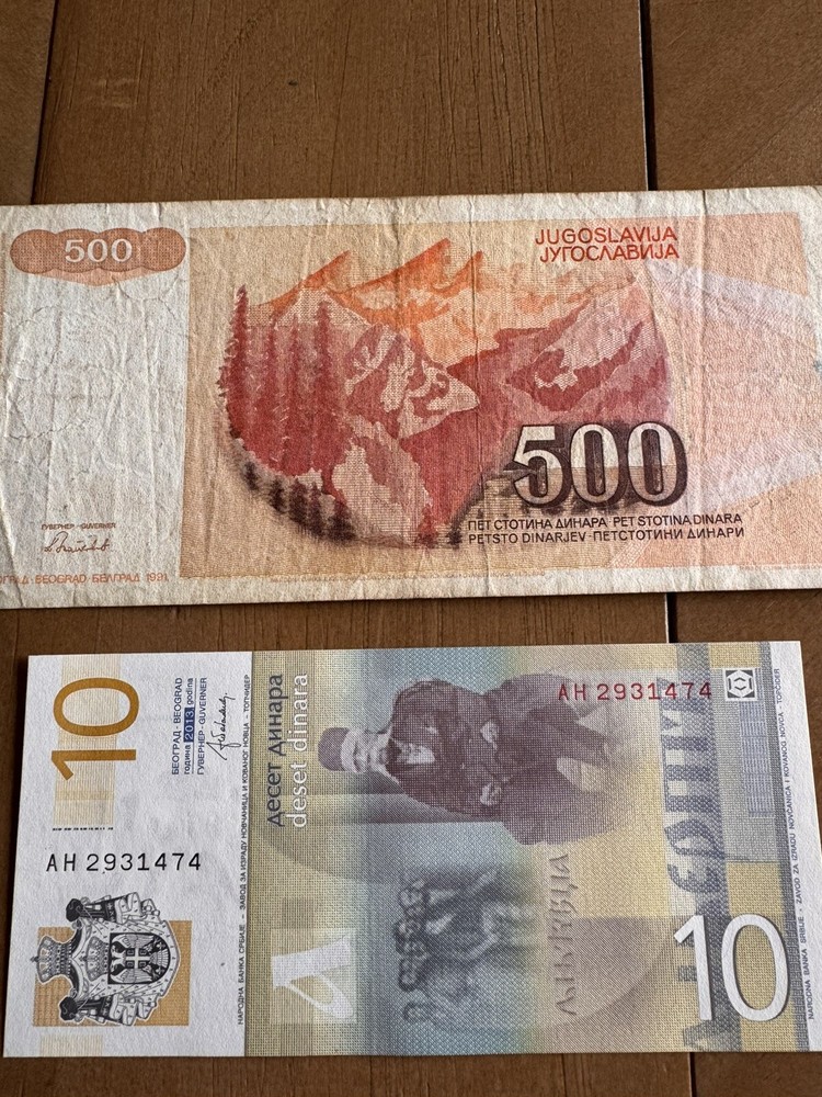 Lot 3 notes from Yugoslavia & Serbia
