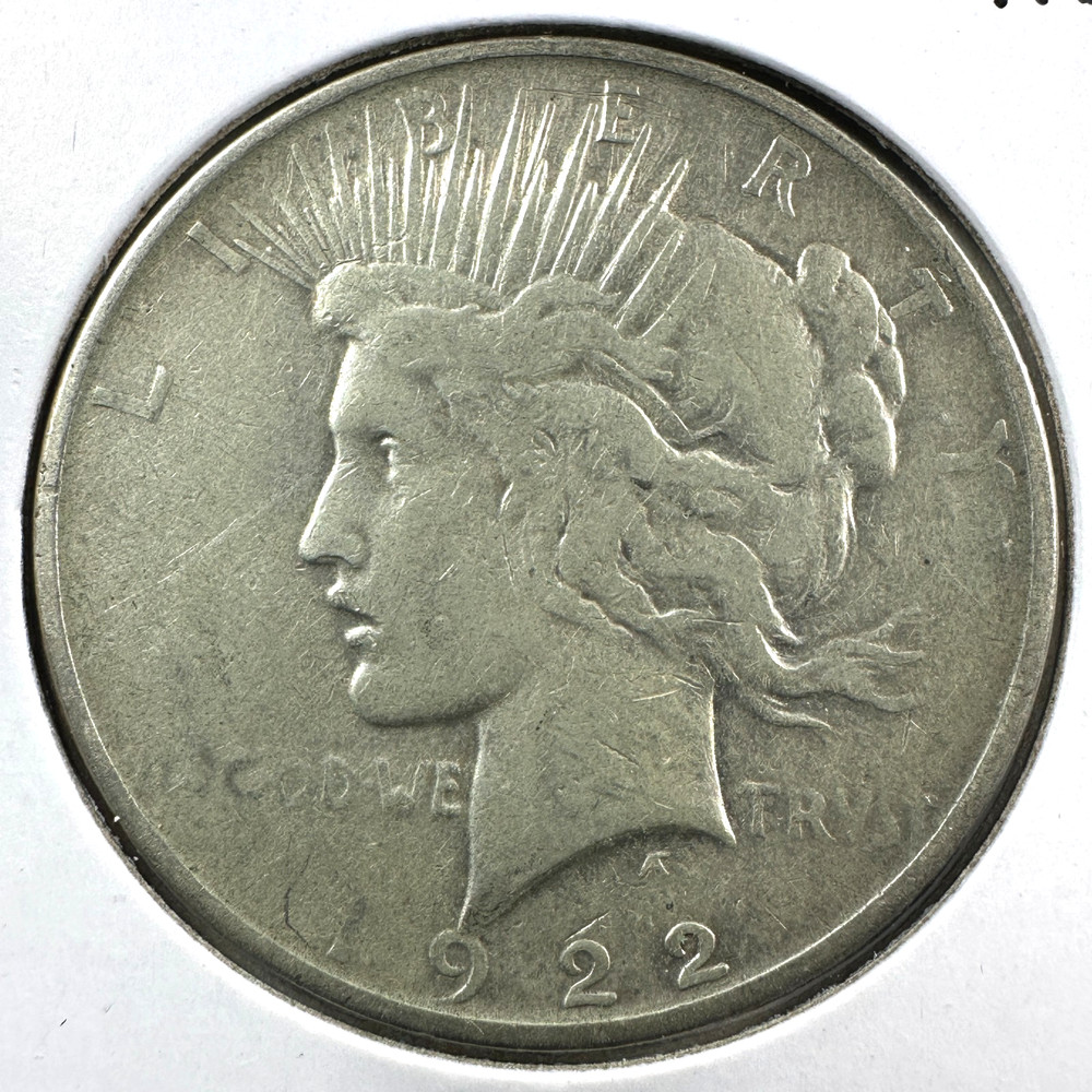 1922-D $1 Silver Peace Dollar (89495)