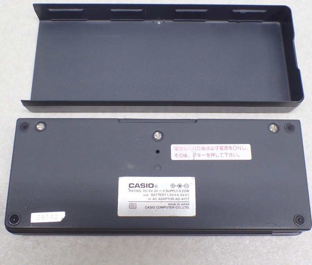 CASIO Z-1GR 16-bit CPU Calculator Pocket Computer Used