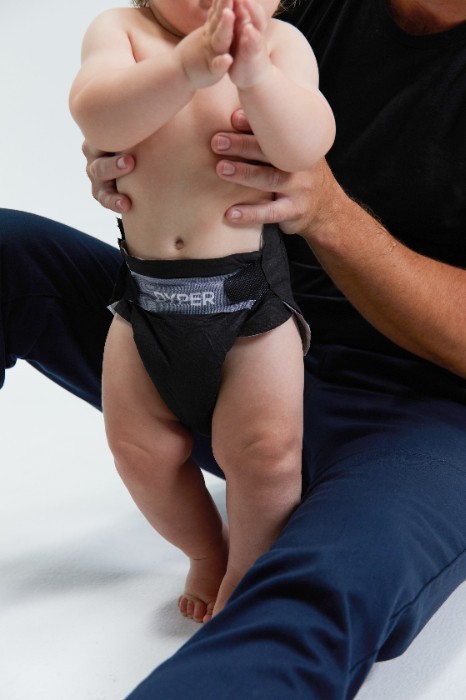 DYPER Charcoal Enhanced Disposable Diapers - Size 1 - 34ct