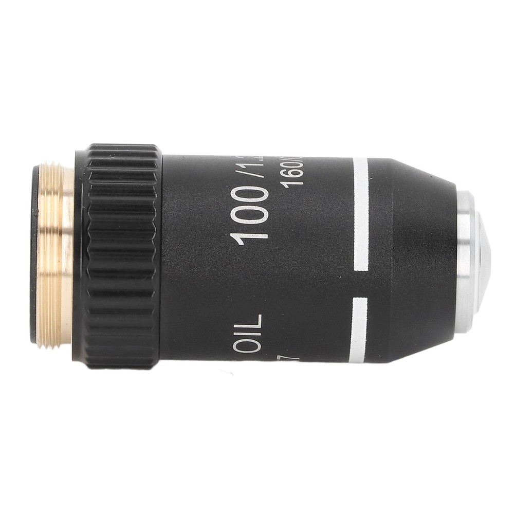 1pcs Microscope Objective Lens 100X Magnification Lens 20.2mm Interface