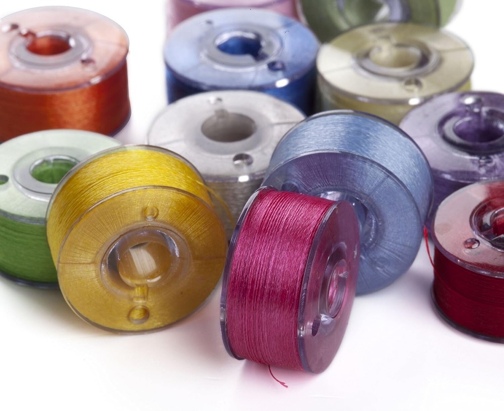 Size A/Class 15 /SA156 Prewound Bobbin Thread 60wt Filament Polyester Threads 26