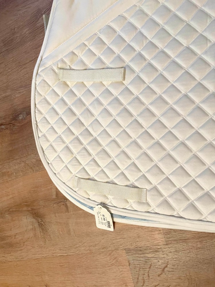 Roma Coolmax White AP Saddle Pads New With Tags
