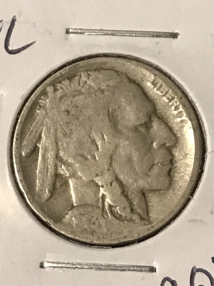 1918-D Buffalo nickel G