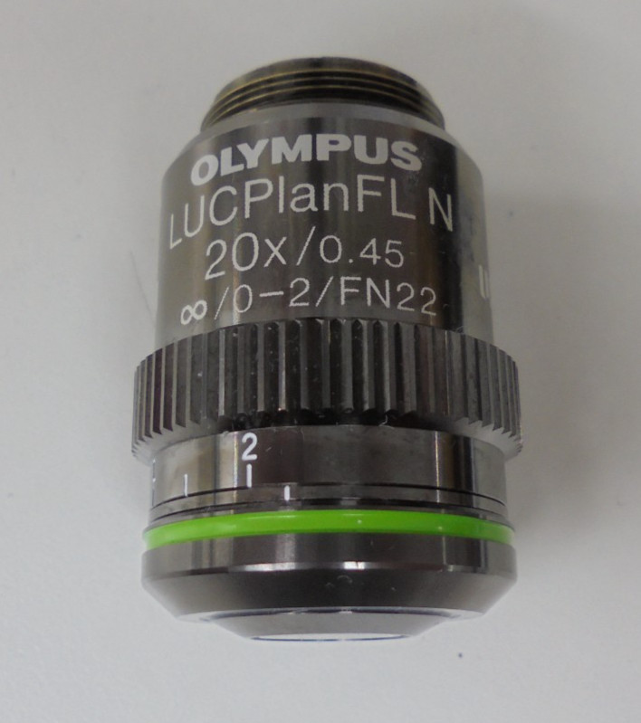 Olympus LUC Plan FL N 20x/0.45 Microscope Objective