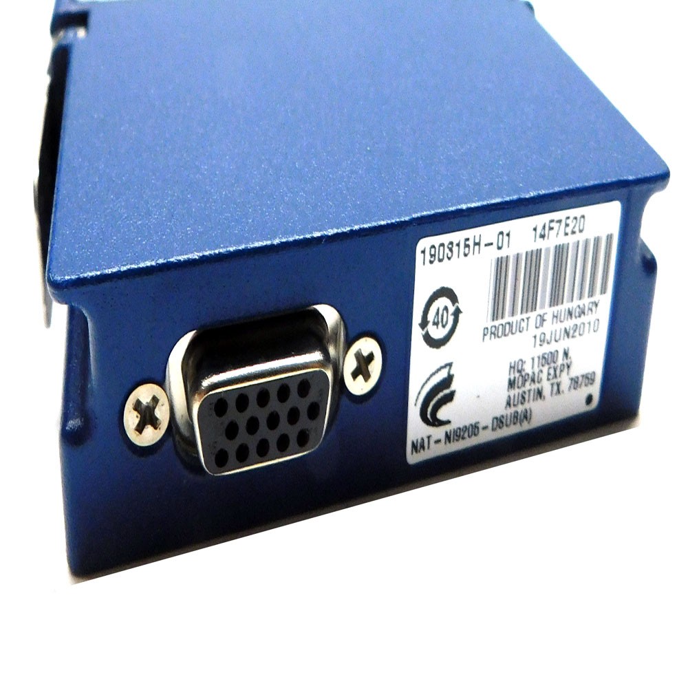 National Instruments NI 9205 with DSUB 32-Channel Voltage Input Module DC-Series