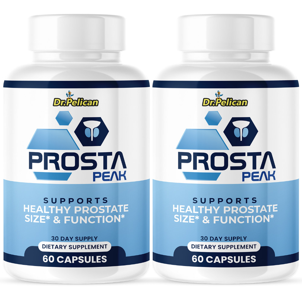 Prosta Peak - Prostate Support- 2 Bottles- 120 Capsules