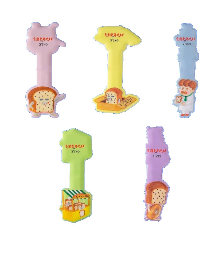 Pan Dorobou / bread thief magnetic bookmarks