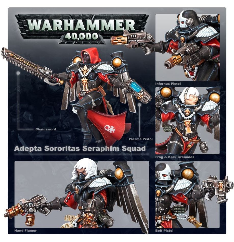 Warhammer: ADEPTA SORORITAS SERAPHIM SQUAD