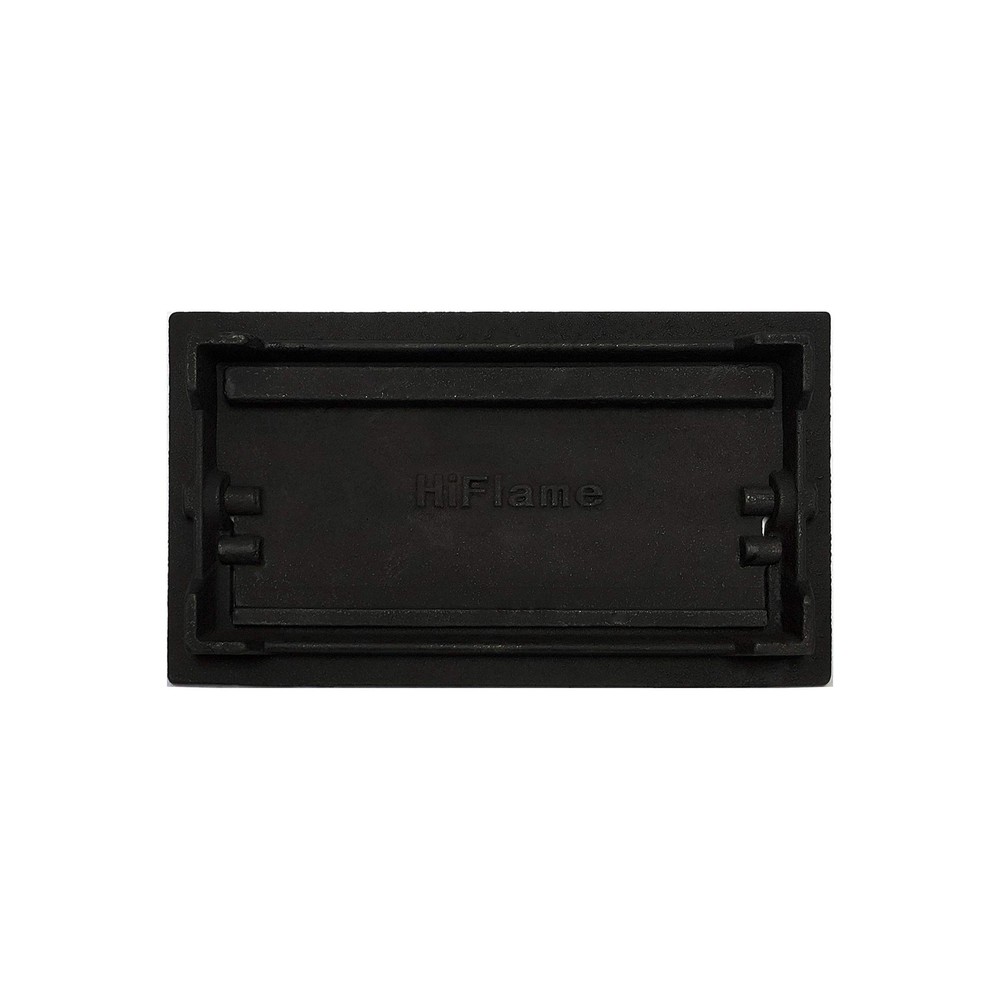 Coated Sand Casting Cast Iron Fireplace Ash Dump Door
