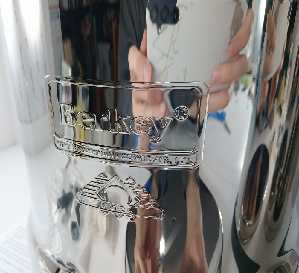 Big Berkey Water Purification System STAINLESS STEEL HOUSING No Filter UNUSED