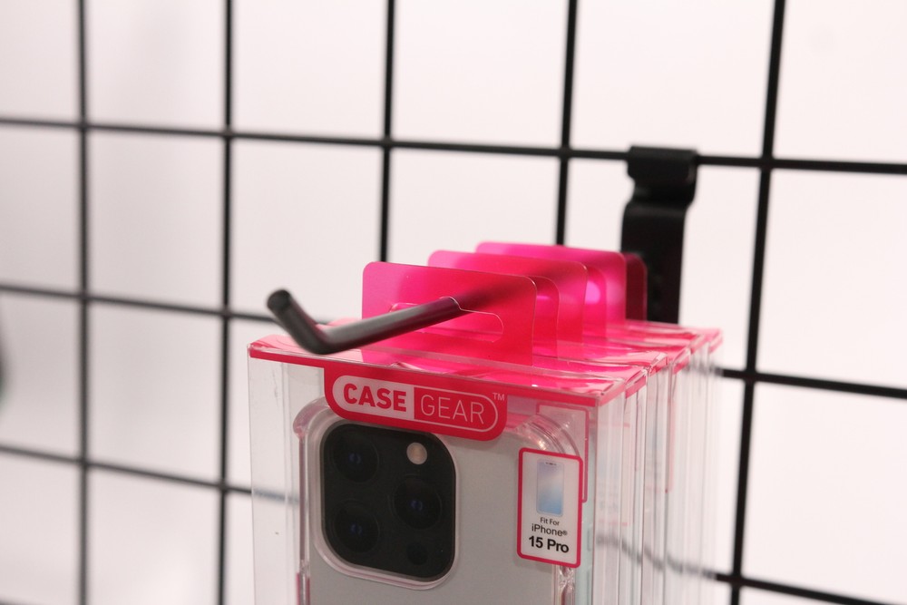 SSWBasics 10 Inch Black Peg Hook for Gridwall - 50 Pack Grid Wall Hooks -