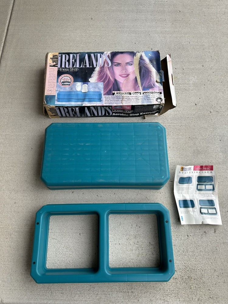 Kathy Ireland’s Aerobic Step Exerciser With Original Box/Manual