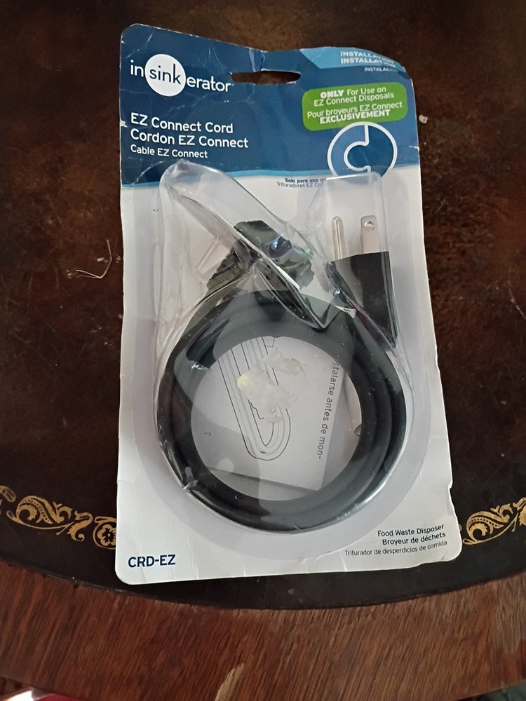 Insinkerator EZ Connect Power Cord Compatible with Continuous Feed Disposers
