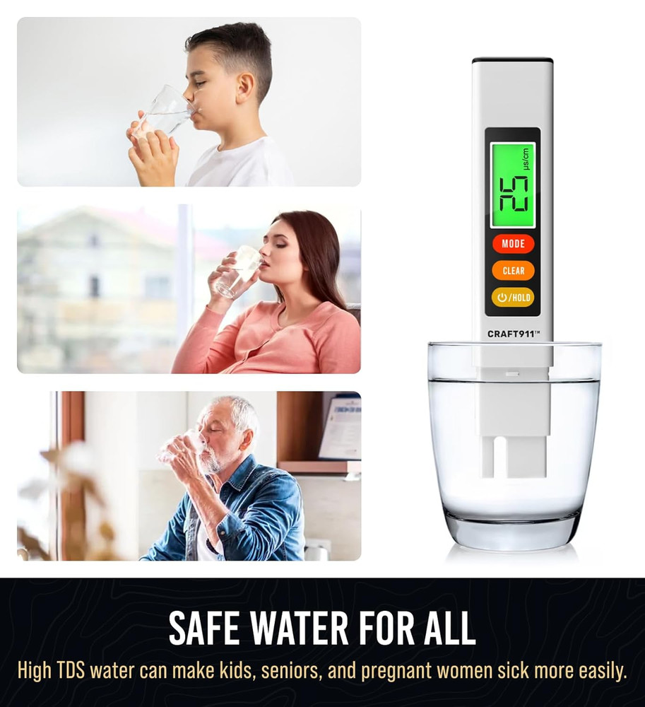 Water Tester for Drinking Water- TDS Meter