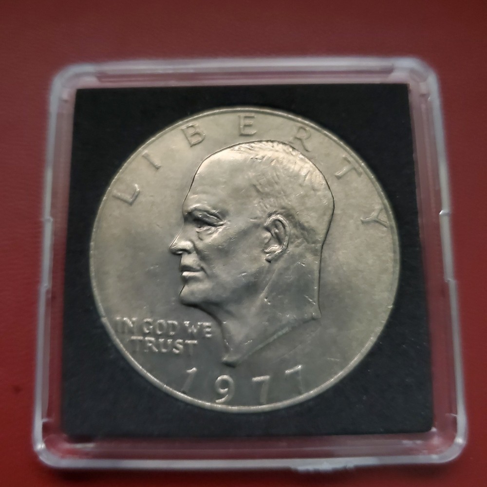 Lot Of 3 Eisenhower Ike One Dollar Coins ( RANDOM YEARS selection ) Random pulls