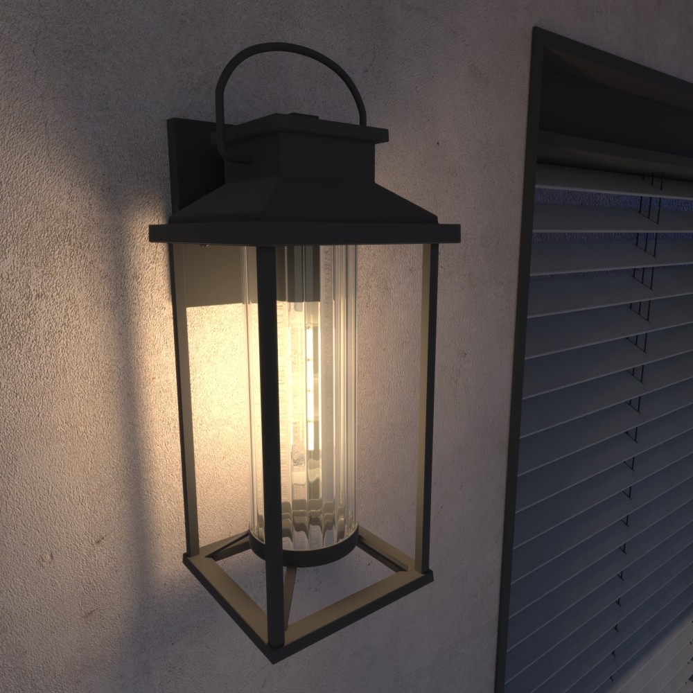 Outdoor Wall Mount Sconce Lantern Anti-Rust Waterproof