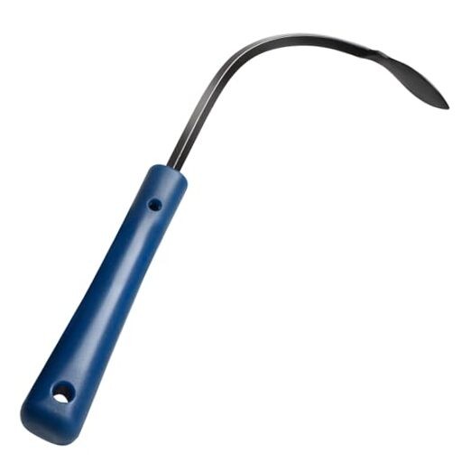 Manual Weed Puller Tool with Plastic Head, Lightweight Hand Weeder & Blue