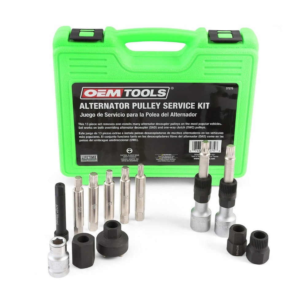 OEMTOOLS 37275 Alternator Decoupler Pulley Service Kit, Alternator Pulley Rem...