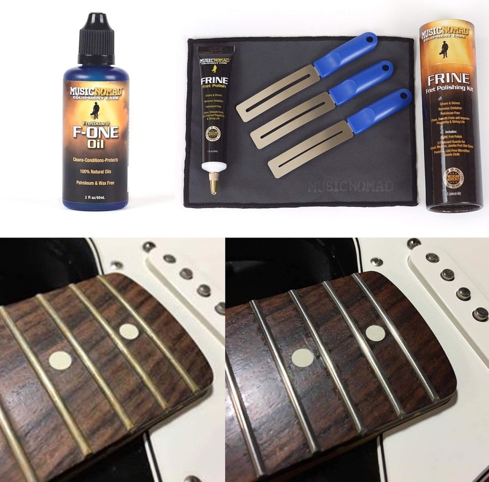 Fretboard Restoration Kit with Microfiber Cloth