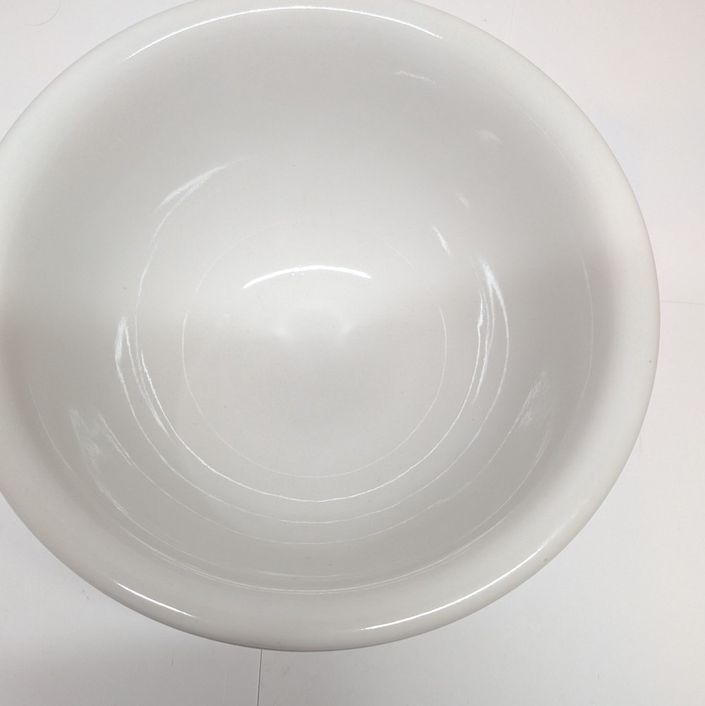 Gibson White/Blue Stripe Stackable Mixing Bowl Set of 3