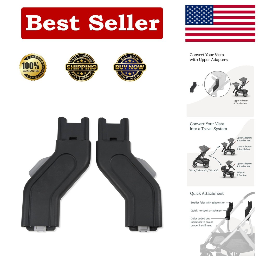 Upper Adapter for Vista Strollers - Effortless Attachment for Comfortable Rides