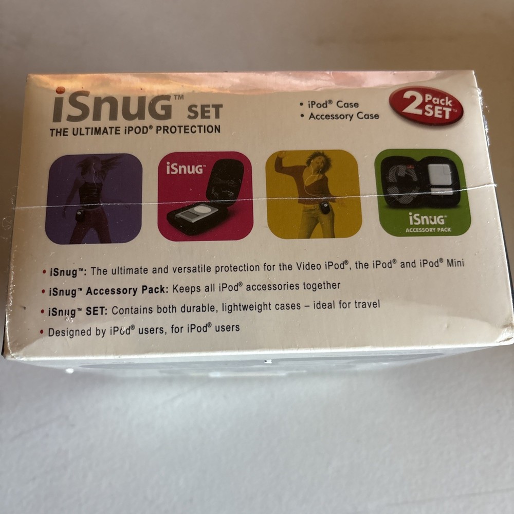 NOS iSnug Ipod And Accessory Cases