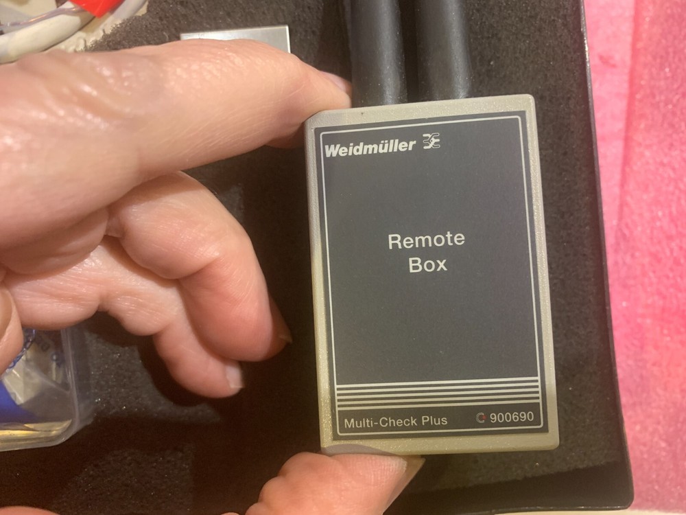 Weidmuller Multi-Check Plus 900690 Pairing Meter w/Accessories
