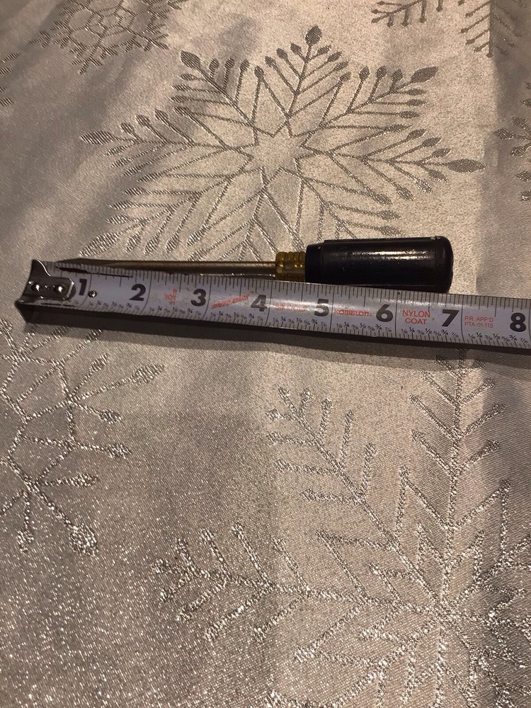 Vintage Klein Tools Slotted Screwdriver 6 3/4” Long