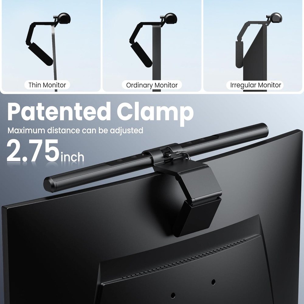Computer Monitor Screen LED Light Bar for Eye Caring with Touch & Remote Control
