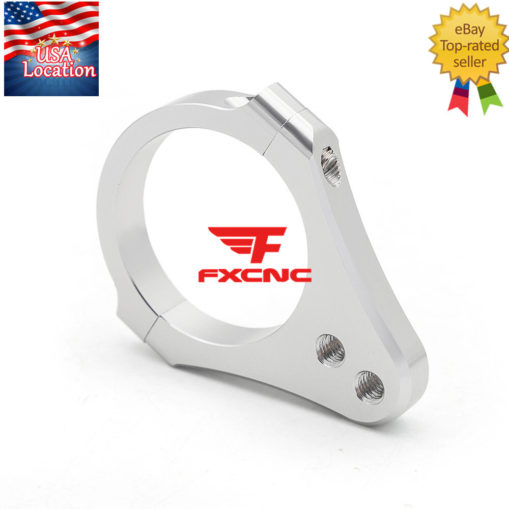 8x1.25mm CNC Steering Damper Fork Frame Mount Clamp Bracket 35mm Inside Diameter