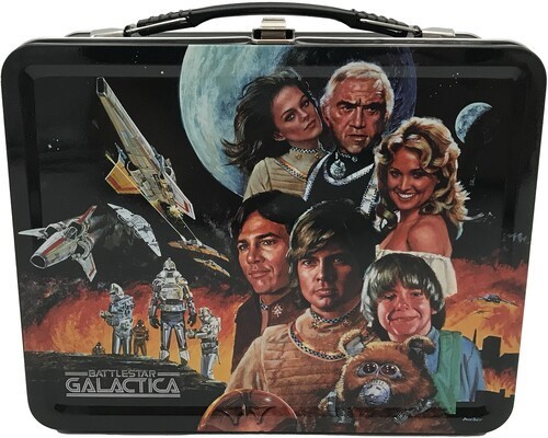 WB  Battlestar Galactica - Tin Tote Lunch Box