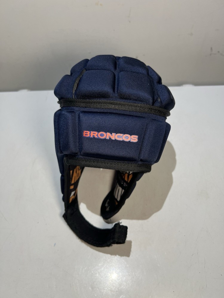 Gamebreaker Multi-Sport SoftShell Protective Helmet Broncos Logo Medium.