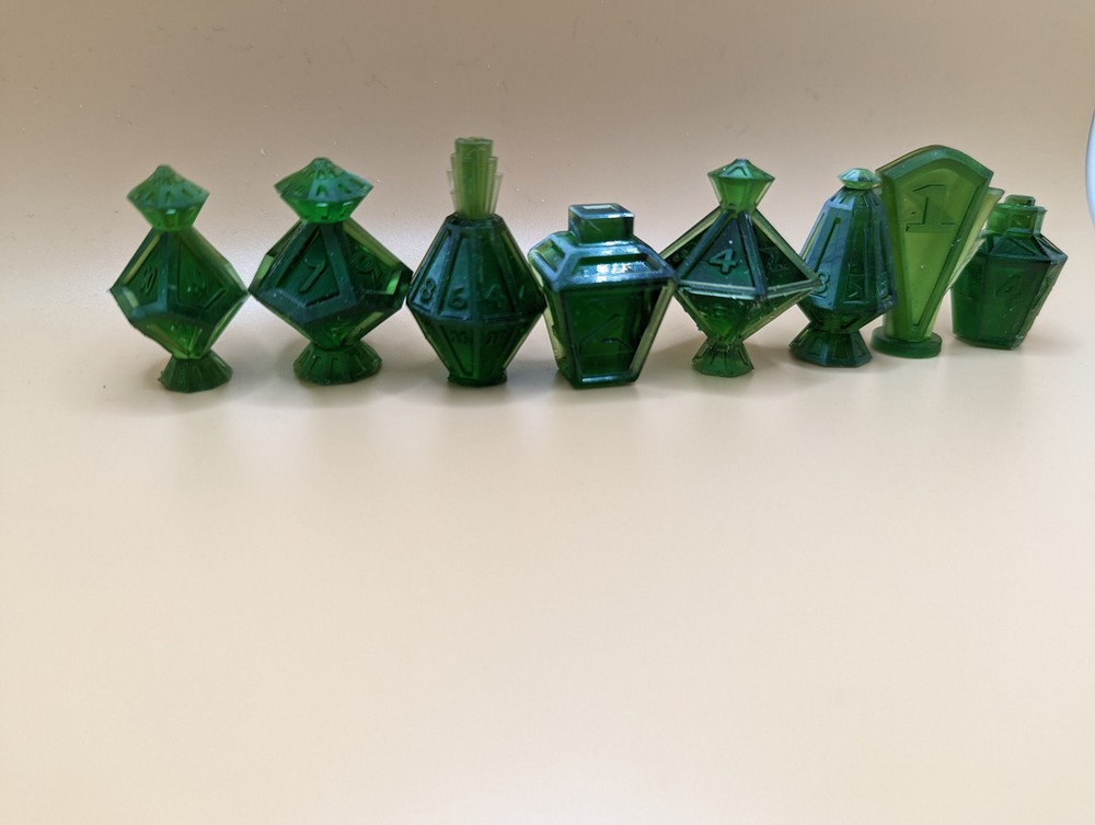 Emerald Potion Potion Dice Rapturous Dice TTRPG Gift Game Master Gift Nerd