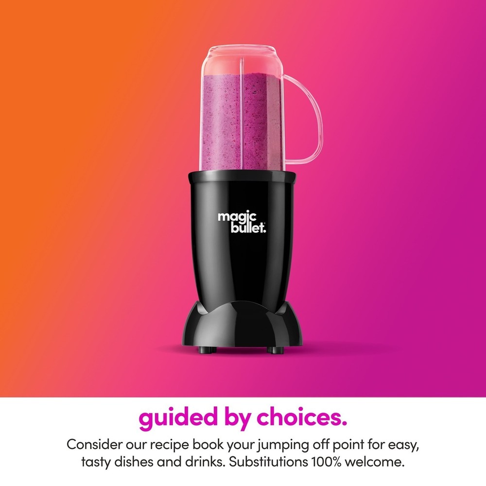 4 Piece Personal Blender Fast Versatile Easy Use Sauces Dips Drinks Snacks New