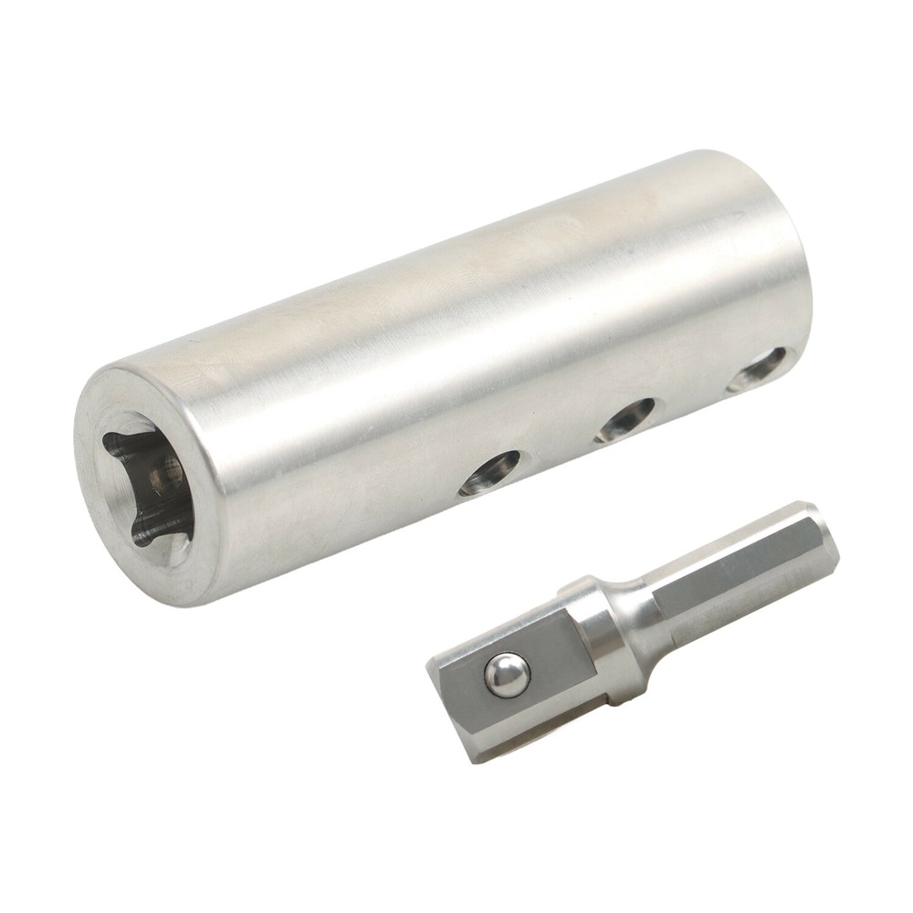 Trailer Jack Power Drill Adapter W/1/2 Inch Socket Bit for 1 In Jack Drive Shaft