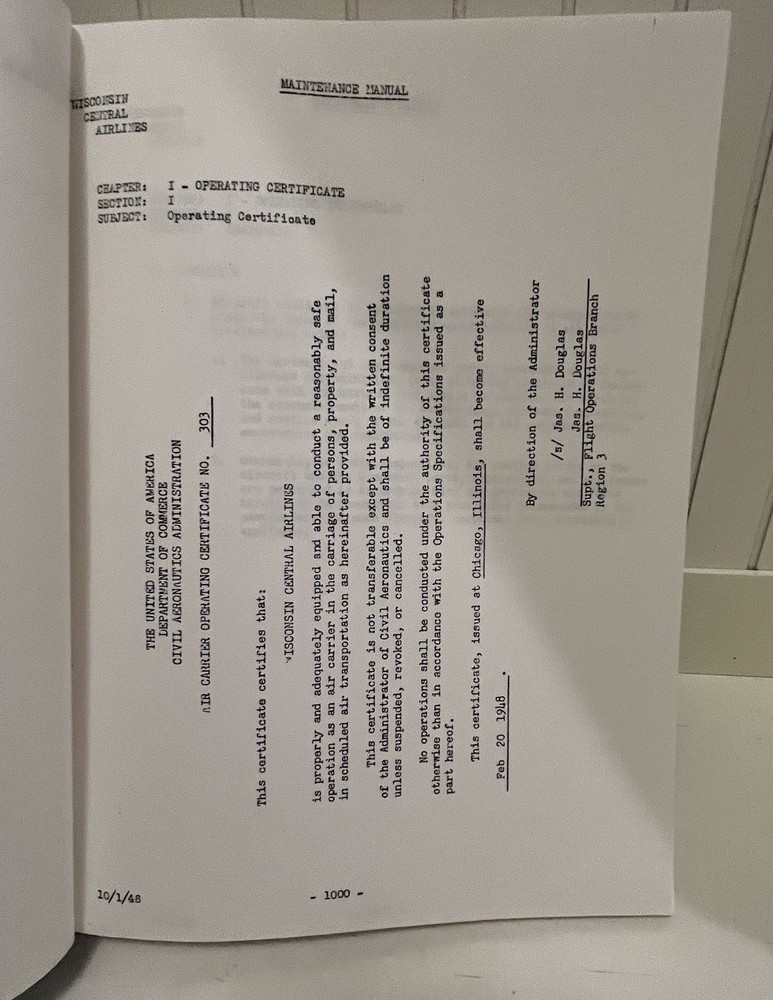 Model 10A Maintenance Manual Older Copy Thick & Heavy
