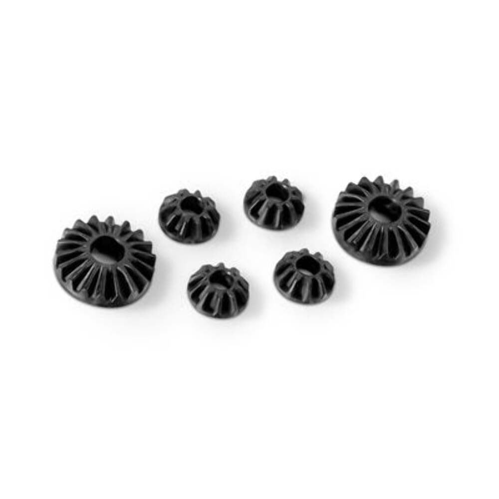 304932 Xray Graphite Gear Diff Bevel & Satellite Gears