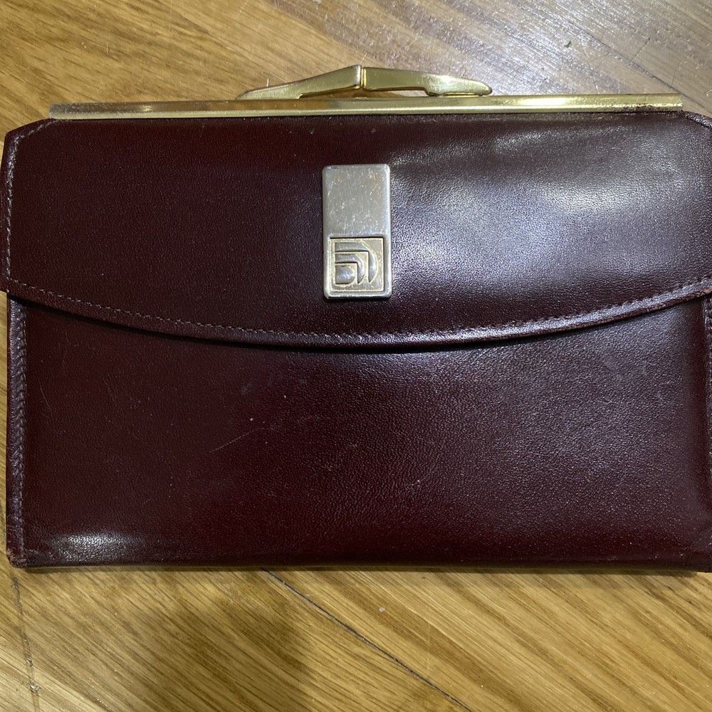 Wallet Leather Brown Women 7x5