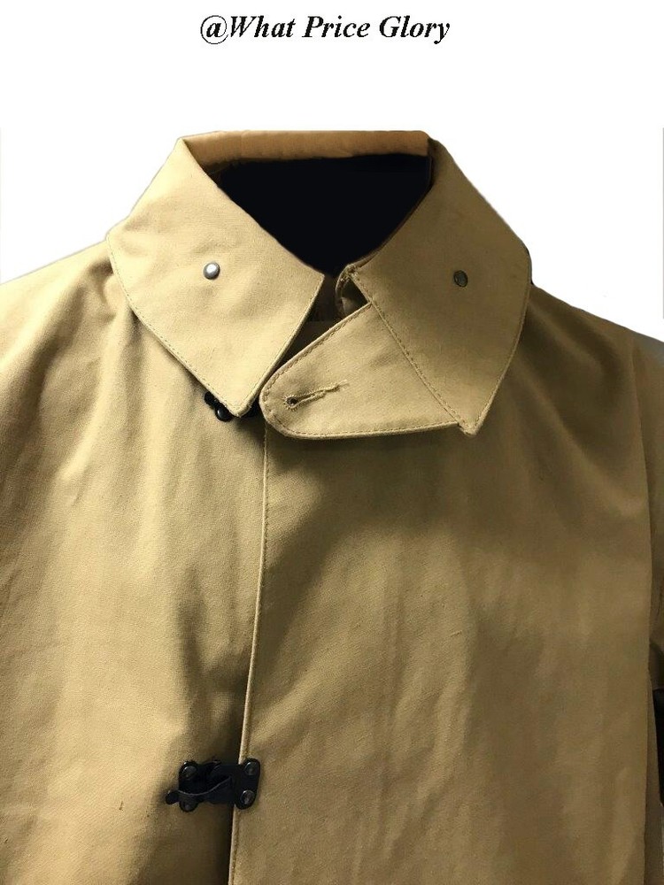 US WWI M1908 Mounted Pattern Raincoat for Cavalry SIZE LARGE