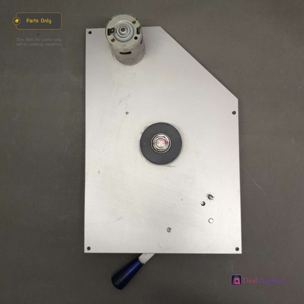 AUDIO DESK SYSTEME GLASS CD CUTTING LAITHE UNTESTED