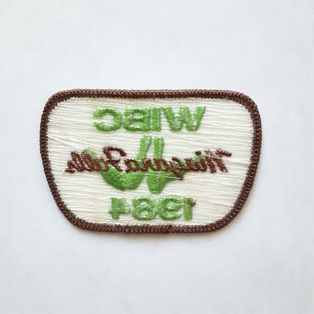 Vintage Bowling Patch 1984 Wibc Niagara Falls