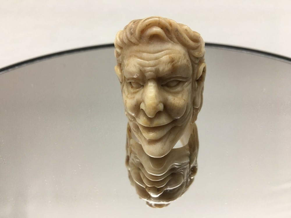 Handcrafted deer antler Jocker ring