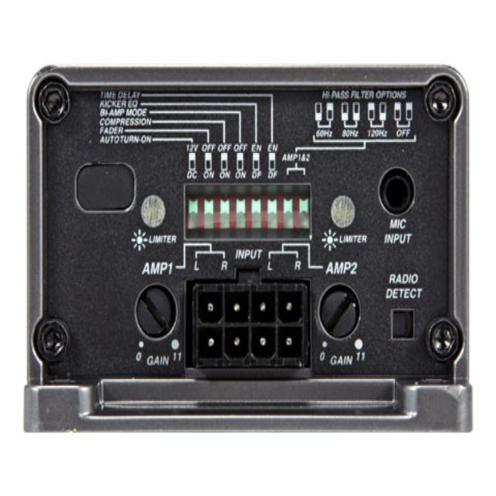 Kicker KEY2004, KEY 4 Channel Full-Range Smart Amplifier (47KEY2004)