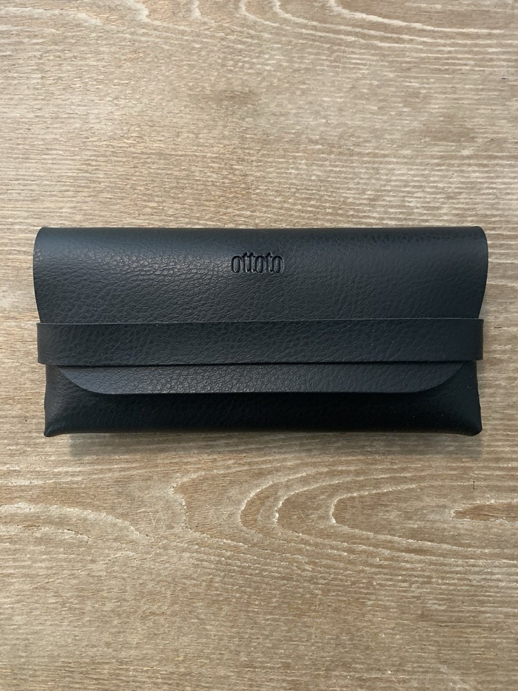 OTTOTO SOFT BLACK CASEAUTHENTIC EYEGLASSES CASE ONLY