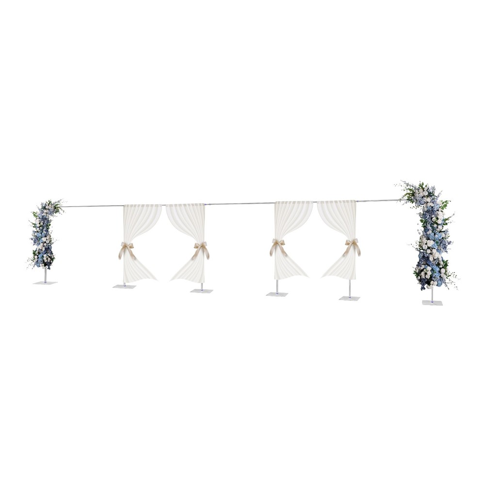 Wedding Backdrop Stand Rectangle Metal Wedding Flower Stand Background Stand