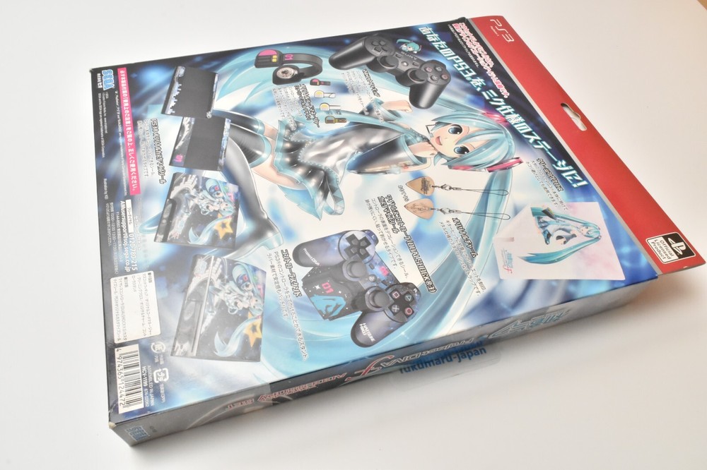 HATSUNE MIKU Project DIVA F PS3 ACCESSORY SET SEGA SAMMY 2013 customized sticker