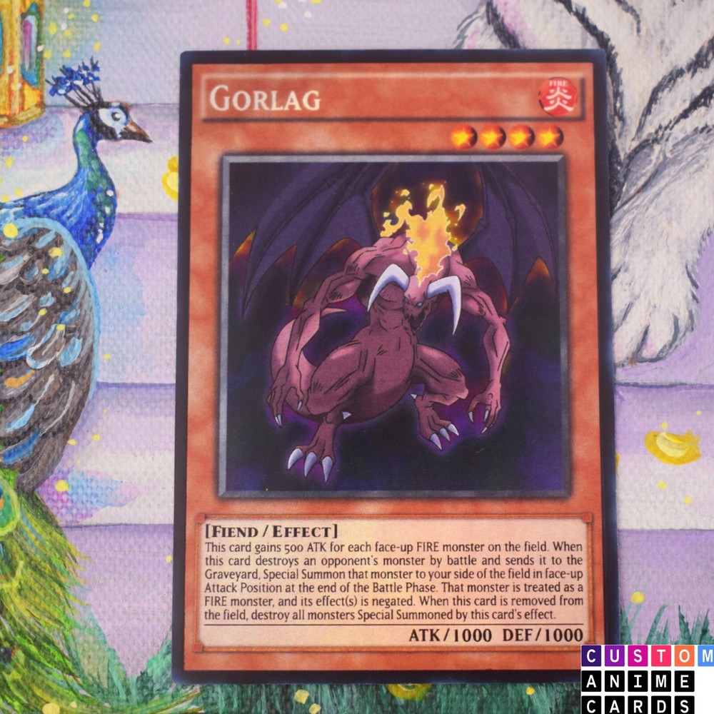Gorlag ANIME EFFECT HOLO card